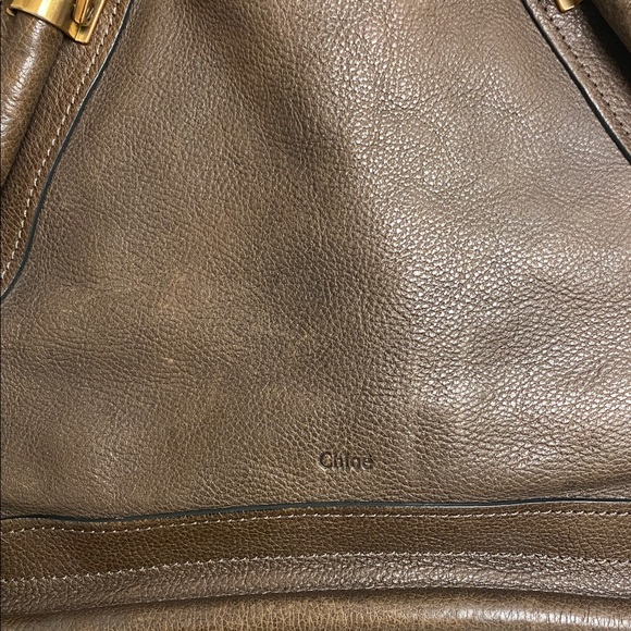 Chloe Brown Leather Shoulder Bag - Picture 3 of 17